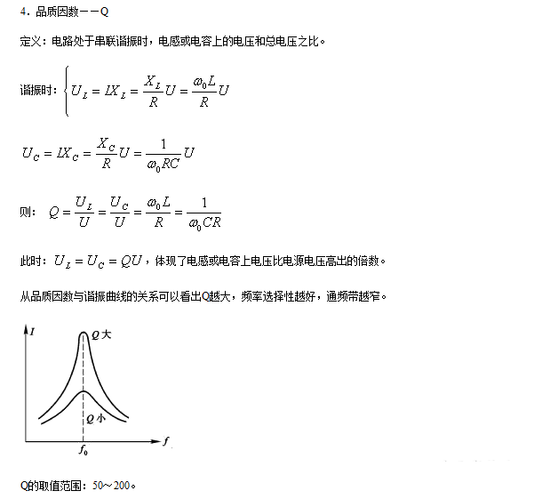 串联谐振和并联谐振的条件